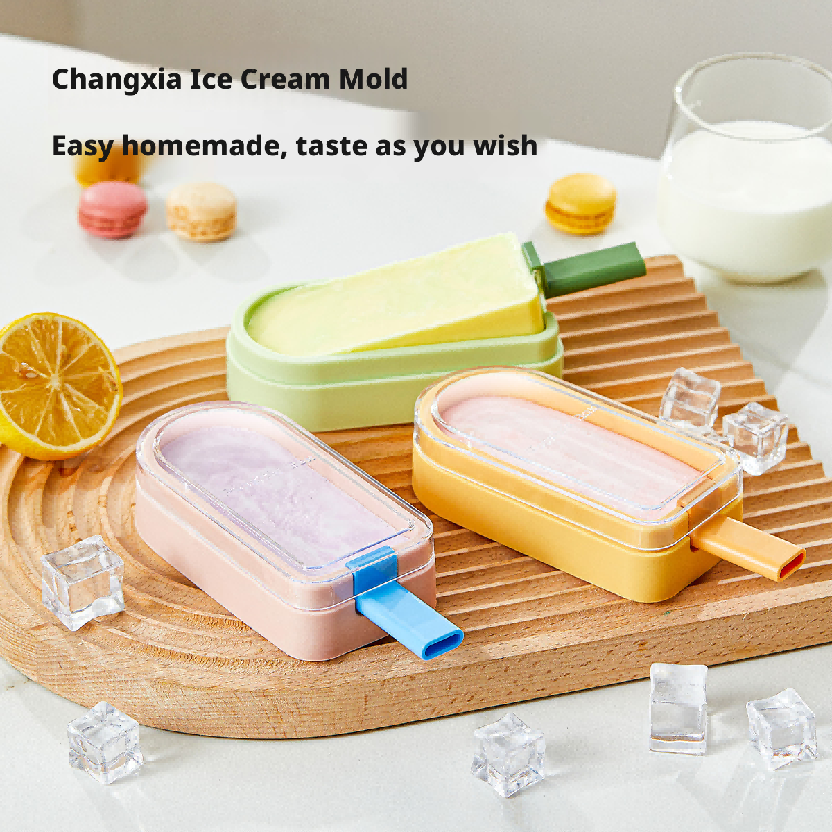 Creative Silicone Ice Cream Molds